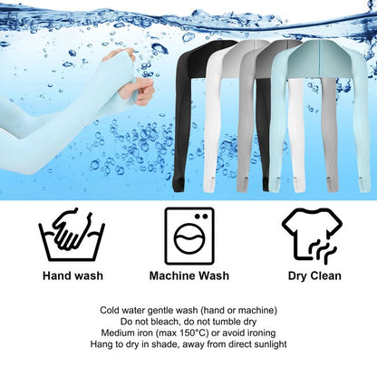 4 Pieces Cooling Shawl Arm Sleeves Sun Uv Protection Cooler Shrug, Comfortable & Breathable Anti-UV Arm Sleeves for Women with Finger Holes for Driving Golfing Fishing Running Cycling Outdoor Activity