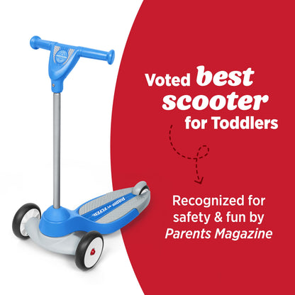 Radio Flyer My 1st Scooter, for Kids 2-5 Years Old, Blue