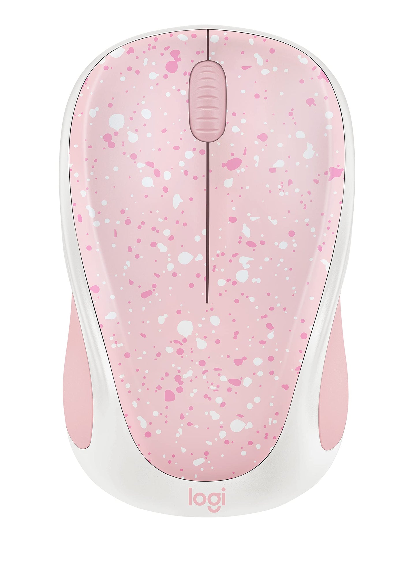 Logitech - Design Collection Limited Edition Wireless Compact Mouse with Colorful Designs - Golden Garden
