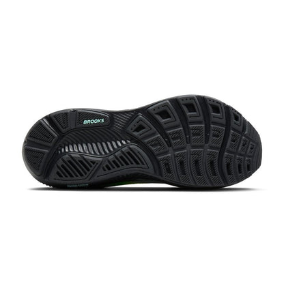 Brooks Men's Ghost 17Sneaker, Gray Mist Yucca Nightlife, 10.5 US