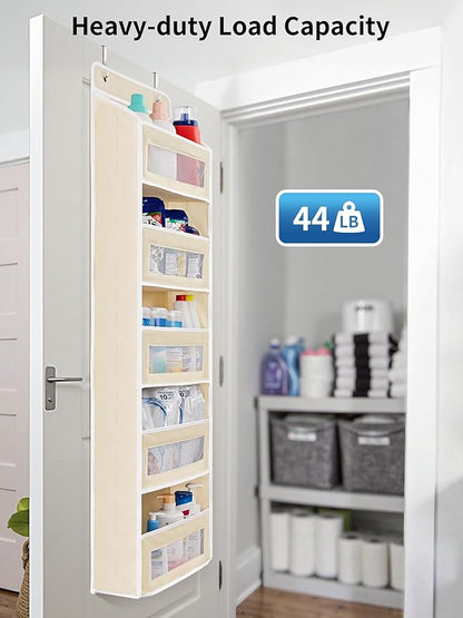 JARLINK Over The Door Organizer Storage, 5 Shelf Hanging Door Organizer