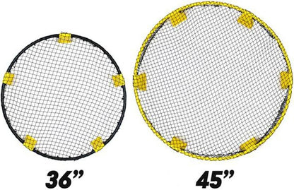 Spikeball Rookie Set - Original Roundnet Game for Adults & Family | 50% Larger Net & Balls - Perfect for Beach, Yard, Lawn