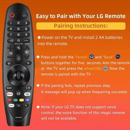 Replacement for Sony TV Remote, for All 2019-2025 Sony Remote Control for Bravia Smart TV with Voice Control. for Bravia XR/XBR/KD/K Series Google/Android TVs. 1-Year Warranty.