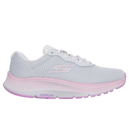 Skechers Women's Go Run Consistent 2.0 Fast Pace Sneaker, Gray/Purple, 8.5
