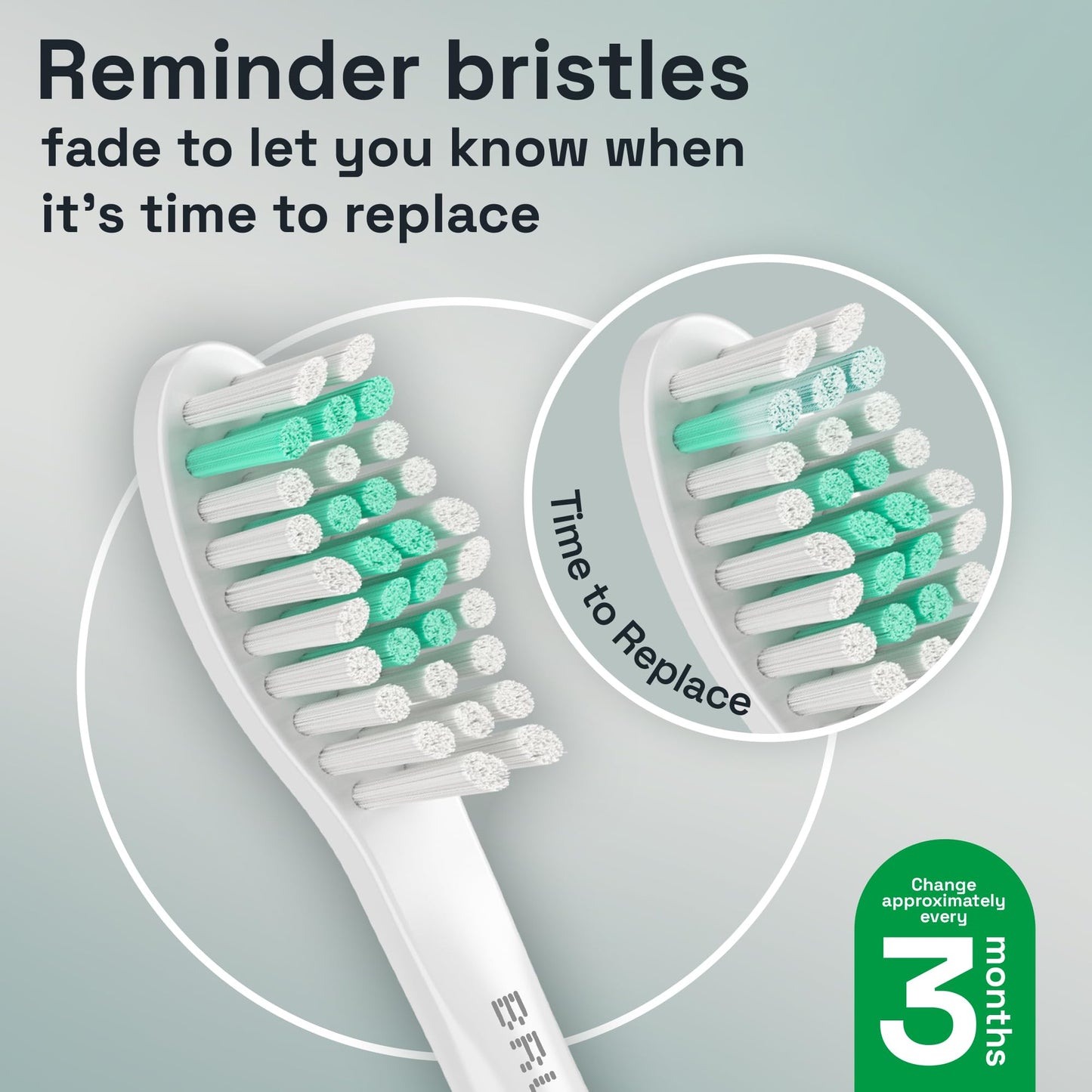 Brushmo e-Series Electric Sonic Toothbrush - Rechargeable Screw-On Electronic Tooth Brush for Adults with 3 Modes & Timer - IPX7 Waterproof, Long-Lasting Battery & Wireless Charging Base - White