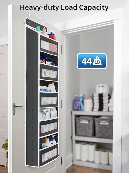 JARLINK Over the Door Organizer Storage, 5 shelf Hanging Organizer