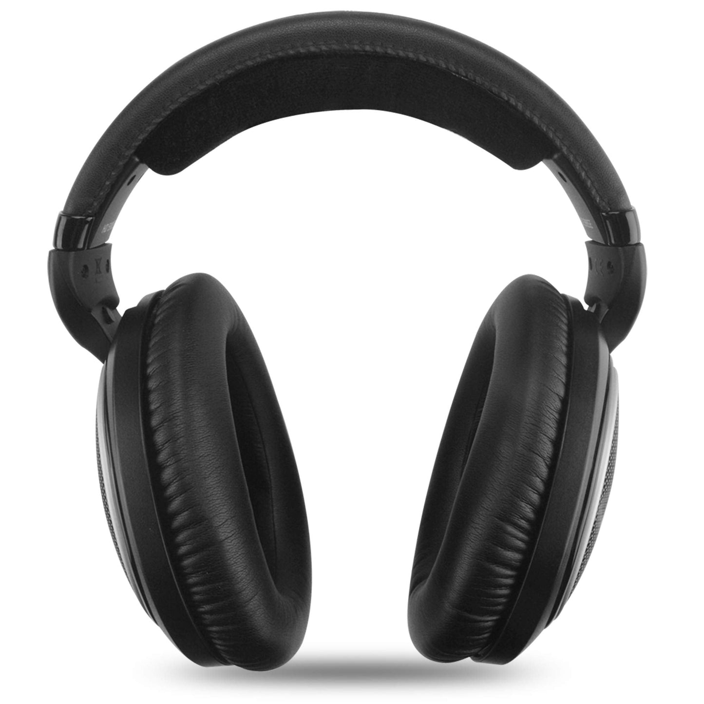 Geekria Velour Headband Pad Compatible with Sennheiser HD 598/ 598SE/ 598CS/ 595/569/ 559/558/ 555/518/ 515, Game ONE, PC360, PC373D Headphones, Replacement Band Repair Part (Black)