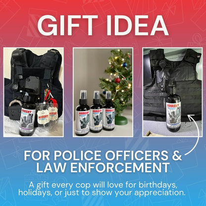 Arrest My Vest Military and Police Grade Odor Eliminating Spray for Body Armor Odor, Tactical Gear. Safe on K9's. Safe on All Ballistic Vests and Fabrics - Midnight Fragrance - 2 16 oz Bottles