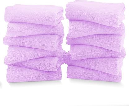 TENSTARS 12 Pack Premium Washcloths Set