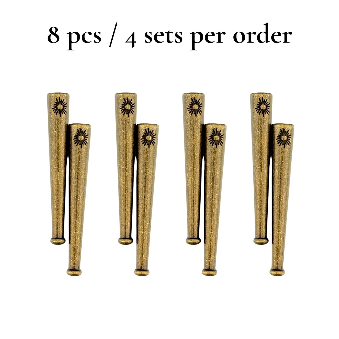 Bolo Supply Co. Helio Tips - Bolo Tie Cord Ends for Bolo Tie Making and Other Jewerly Making.