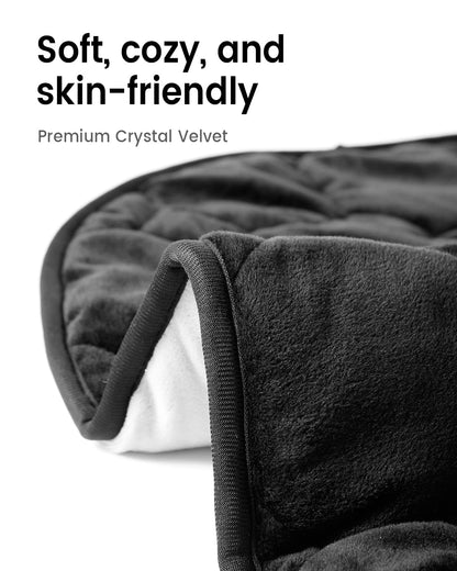 immtree Weighted Heating Pad for Deeper Pain Relief, 7lbs XXXL Size(29x24) with Fast Heat Technology, Heated Blankets for Adults, Relief for Back and Shoulder and Knee