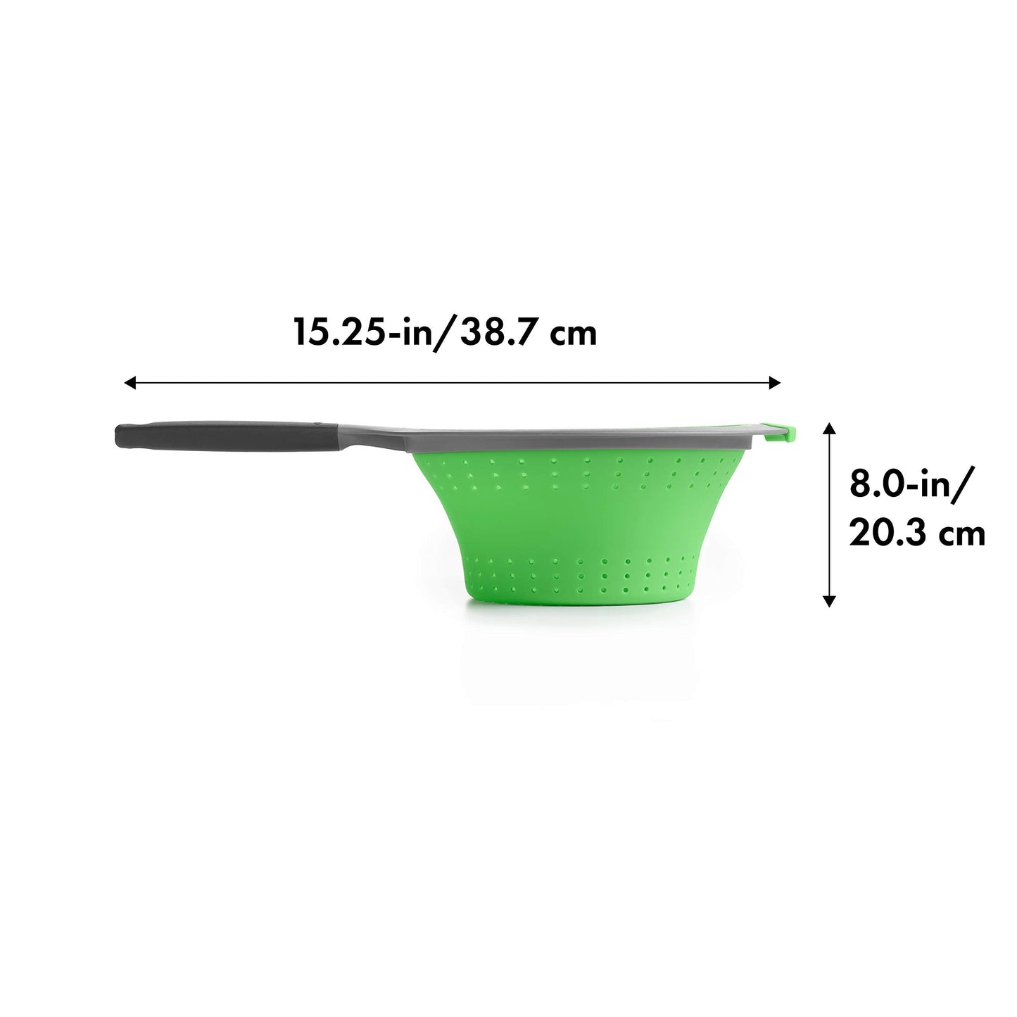 OXO Collapsible Colander, 3.5 quart, Green