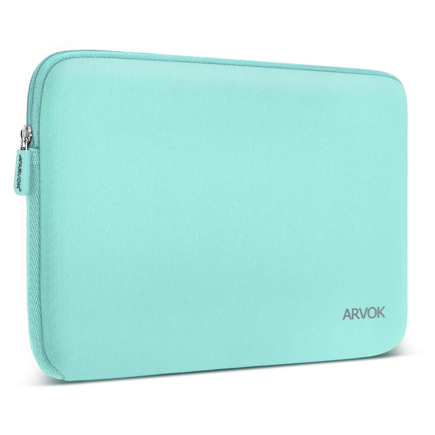 Arvok 11 11.6 12 Inch Laptop Sleeve Case for MacBook Air 12, Water-Resistant Neoprene Notebook Computer Tablet Sleeve, Carrying Bag Cover for Chromebook/HP/Dell/Lenovo/Asus/Acer, Light Green