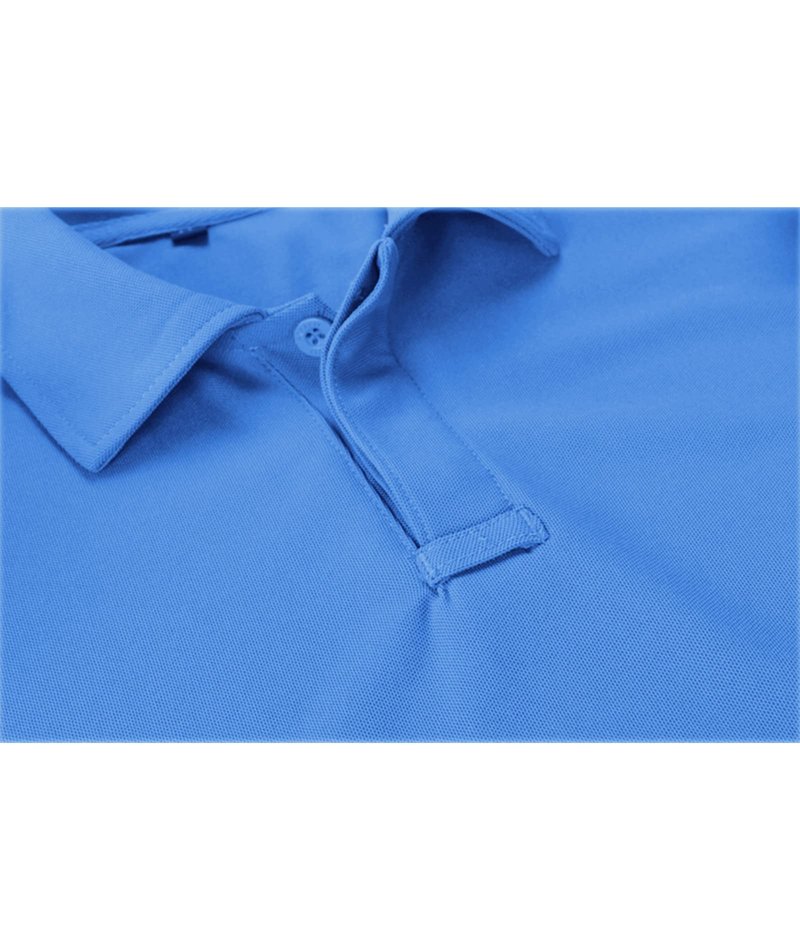 ZITY Mens Polo Shirt Short Sleeve Sports Tactical T-Shirt Athletic Golf Polos Daily Casual Stylish Collared Shirts for Men Lightblue Large
