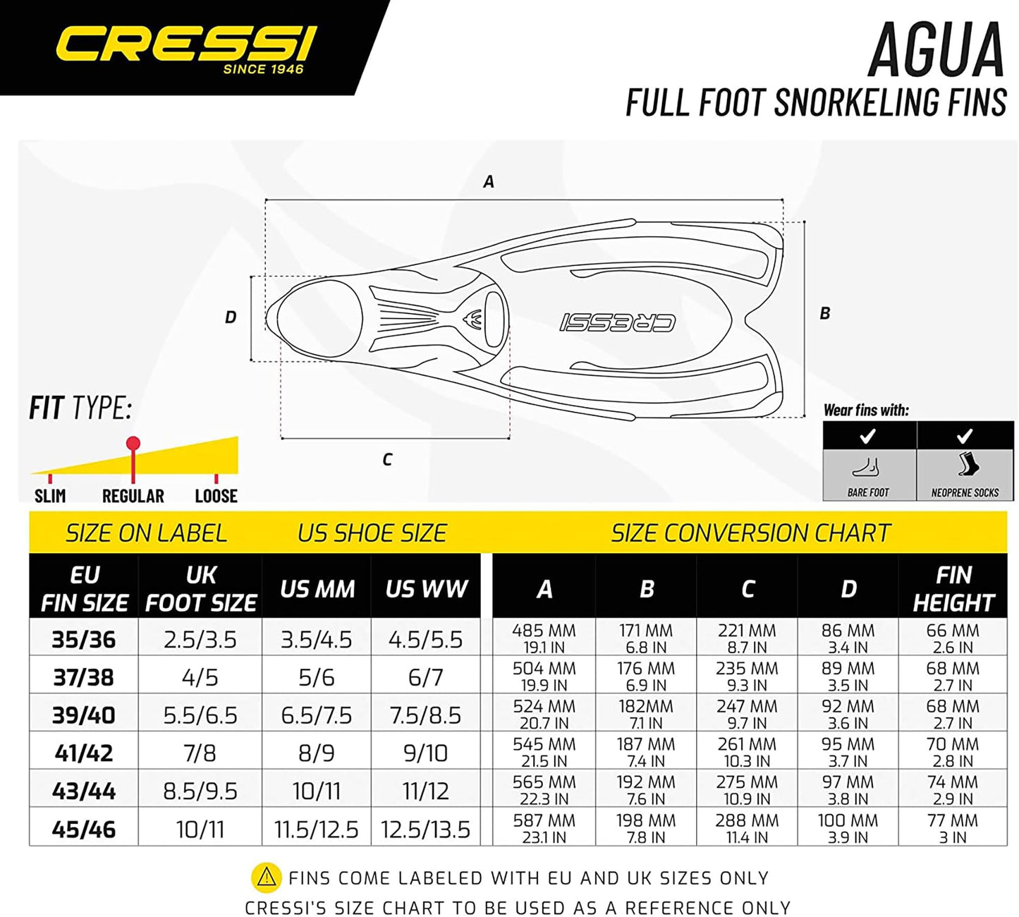 Cressi Agua (Pink) [37/38]