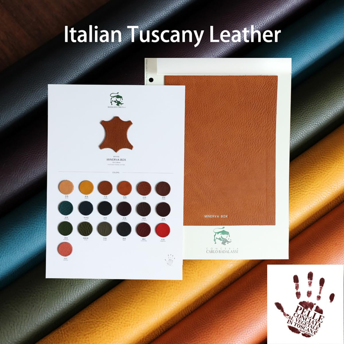 Getalia Italian leather Watch Band Tuscany Natural Vegetable-Tanned Full Grain Genuine Leather, Skin-Safe, Quick Release Replacement Watch Straps for Men and Women Thick and Soft (Cognac Width-20mm)