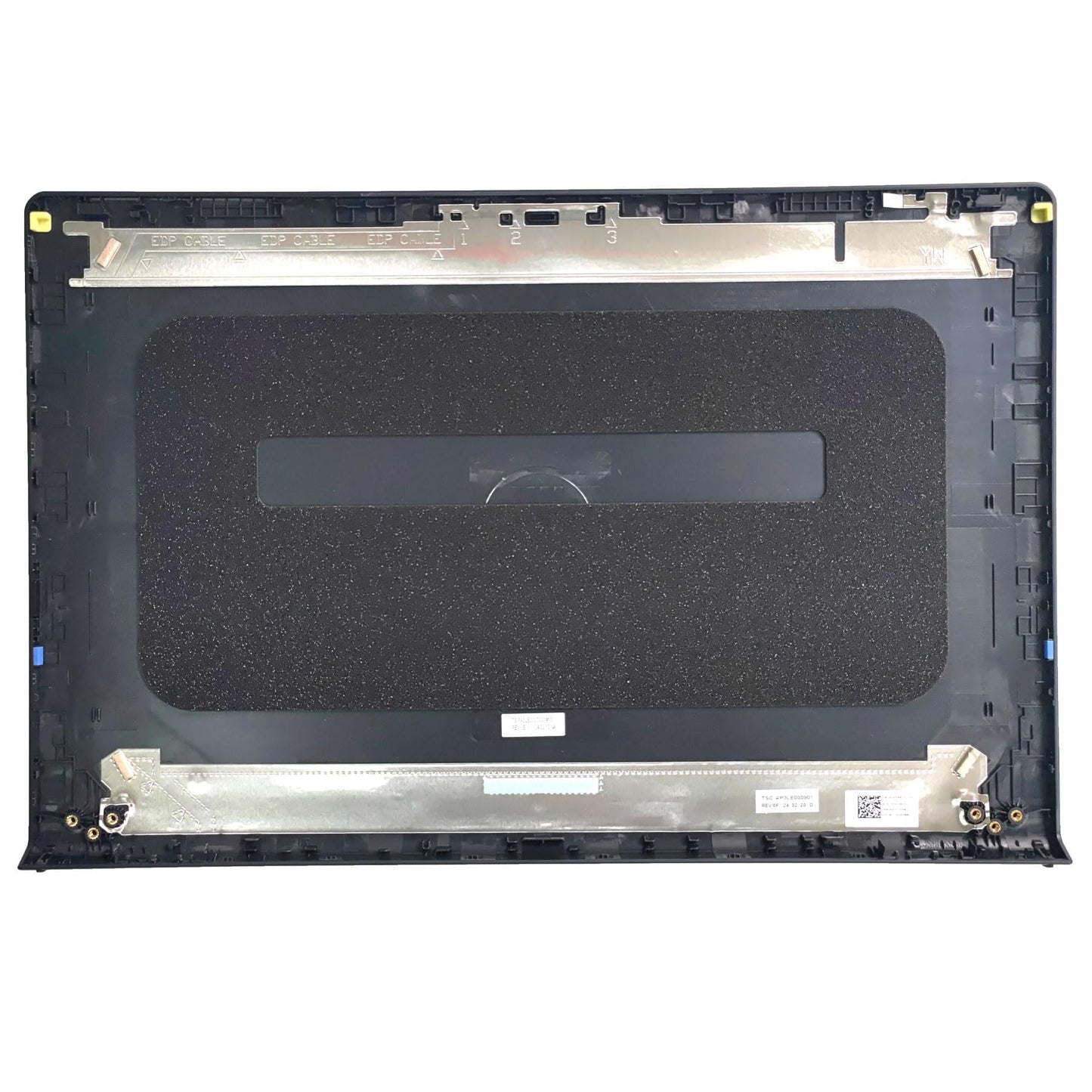 Jxjslp Replacement LCD Back Cover Rear Top Case Lid for DELL Inspiron 15 3510 3511 3515 3520 3525 Series Laptop,New Dell inspiron 15 3510 3511 3515 LCD Back Cover,00WPN8 0WPN8 AP3LE000901,Black