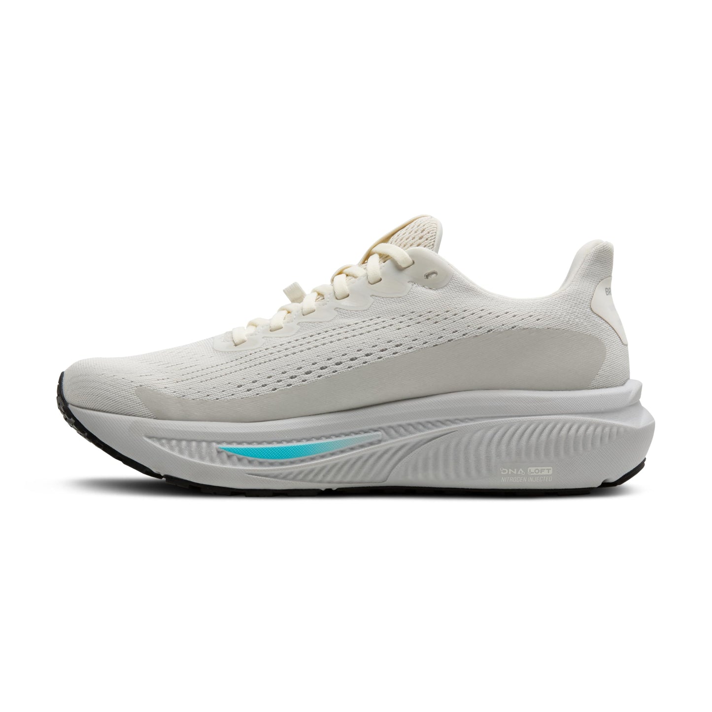 Brooks Women’s Ghost 17 GTX Waterproof Supportive Running & Walking Shoe - Coconut/Oyster/Blue - 11.5 Medium