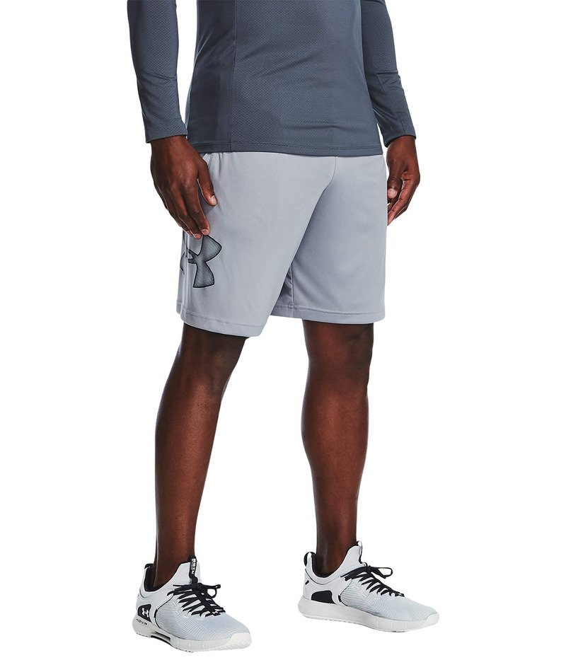 Under Armour Men's Tech Graphic 10" Shorts, Steel (035)/Black, X-Small