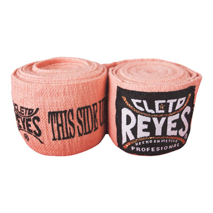 CLETO REYES Compression Hand Wraps for Boxing Gloves, Stretchy Breathable, MMA, Kickboxing, Muay Thai, Martial Arts Workout Equipment, Hook and Loop Closure, Pink