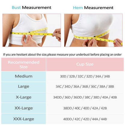 Women's Wireless Post-Surgery Sports Bras - 3 Pack with Padded Racerback, Front Zip Closure, Ideal for Yoga & Workout