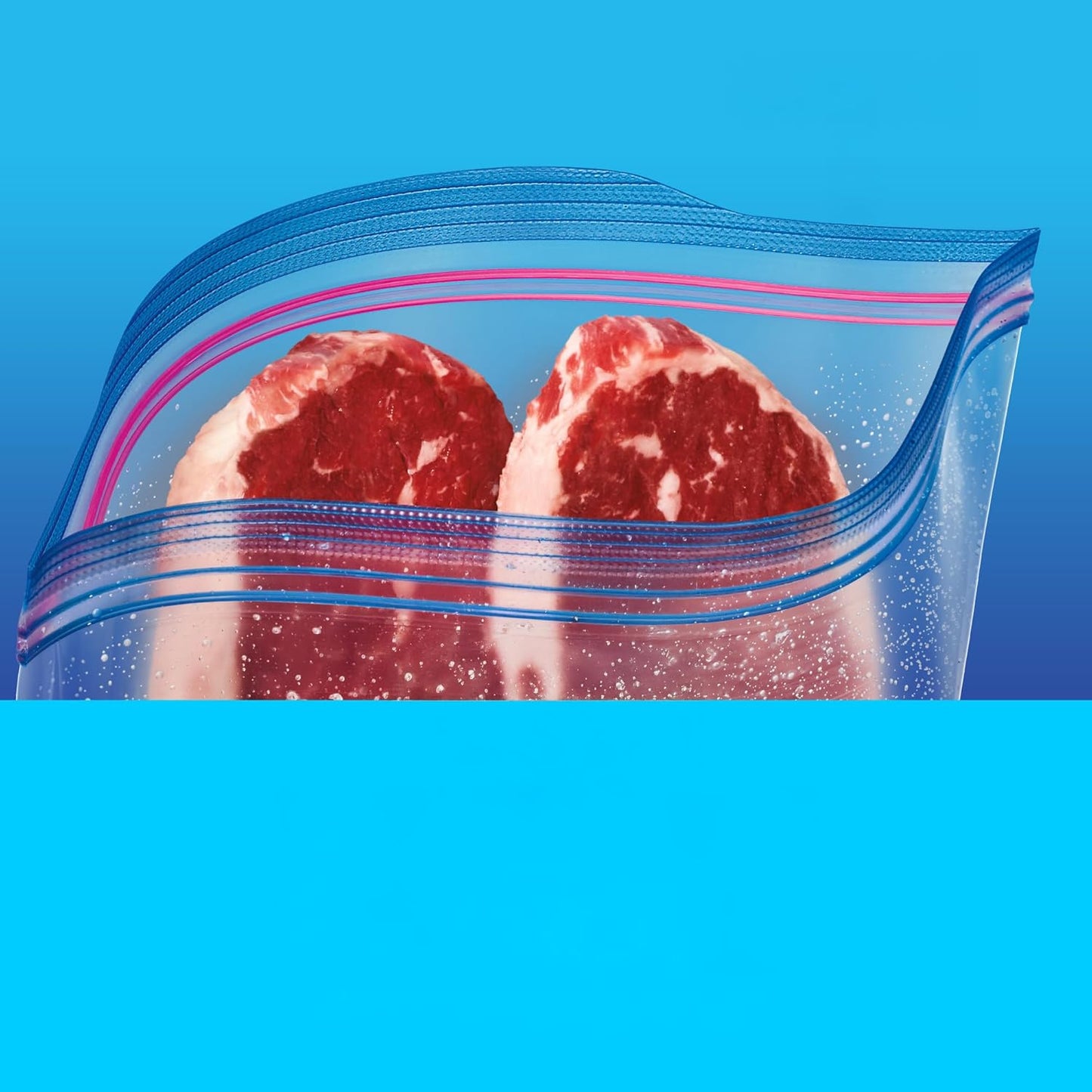Ziploc Two Gallon Food Storage Freezer Bags, Grip 'n Seal Technology for Easier Grip, Open, and Close, 10 Count, Pack of 3 (30 Total Bags) (Packaging May Vary)