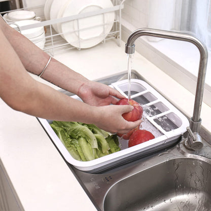 Collapsible Dish Drainer with Drain Plug & Swivel Spout - Space-Saving, Portable Dish Rack for Kitchens, RVs, Campers & Travel Trailers