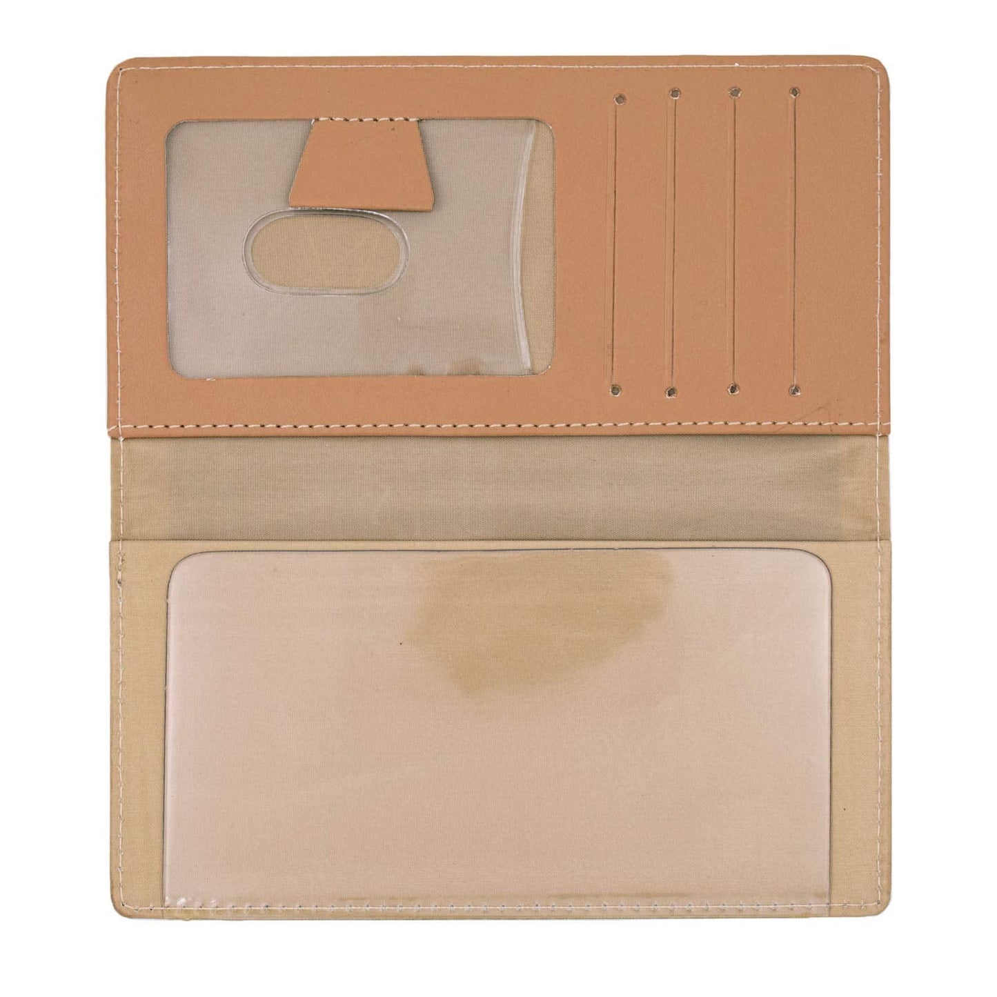 Splendid Lighthouse Personal Leather Checkbook Cover for Top Tear Personal Checks