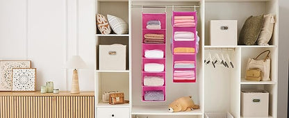 MAX Houser 5-Shelf Hanging Closet Organizer, Hanging Storage Shelves