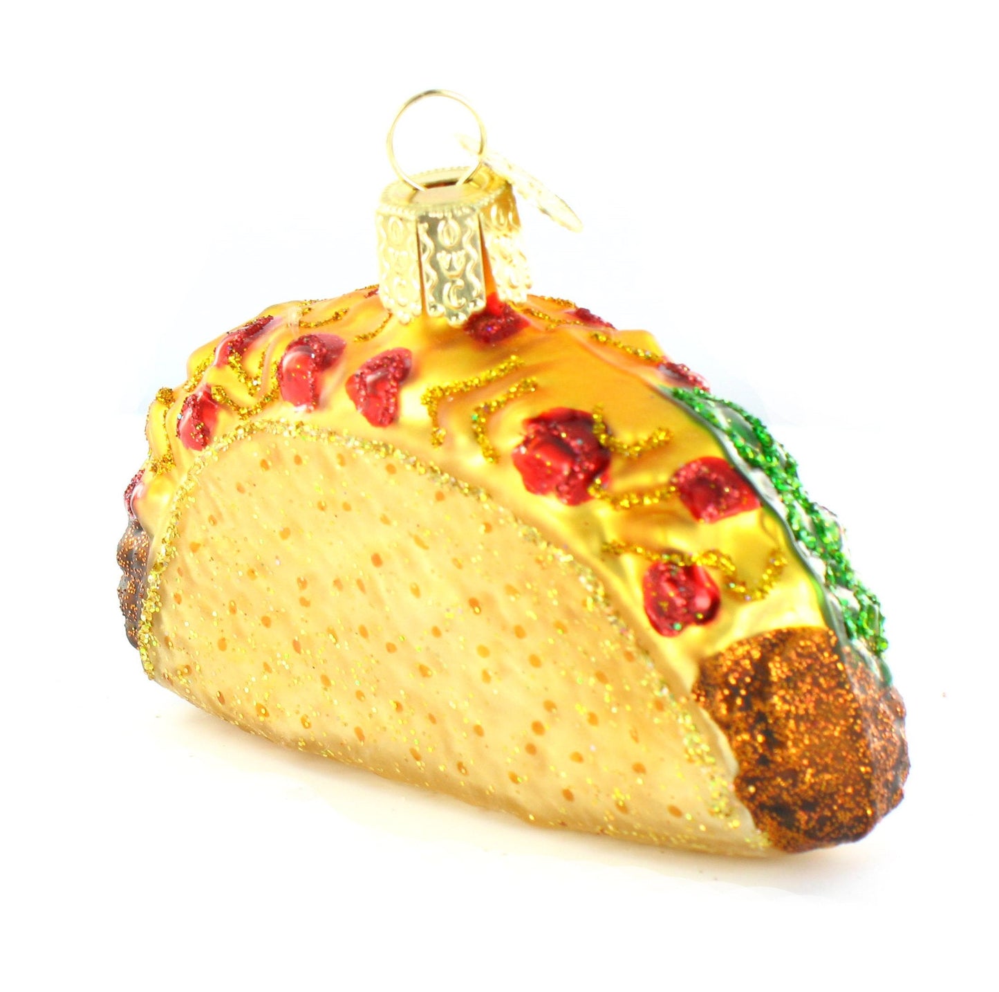 Old World Christmas Ornaments: Taco Glass Blown Ornaments for Christmas Tree (32084)