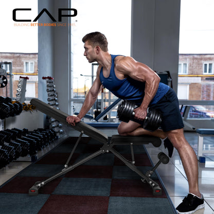 CAP Barbell Multi-Purpose Adjustable Utility Strength Training Weight Bench | Multiple Options