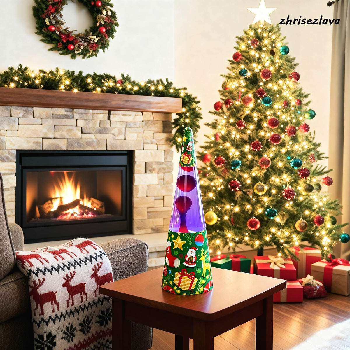 16inch Purple Liquid Motion Lamp, Flowing Relaxation Dynamic Lighting, Home Decor Serenity Entertainment Lamp, Meditation Night Light Home Decor, Gift for Adults and Children, Christmas Base.jzt