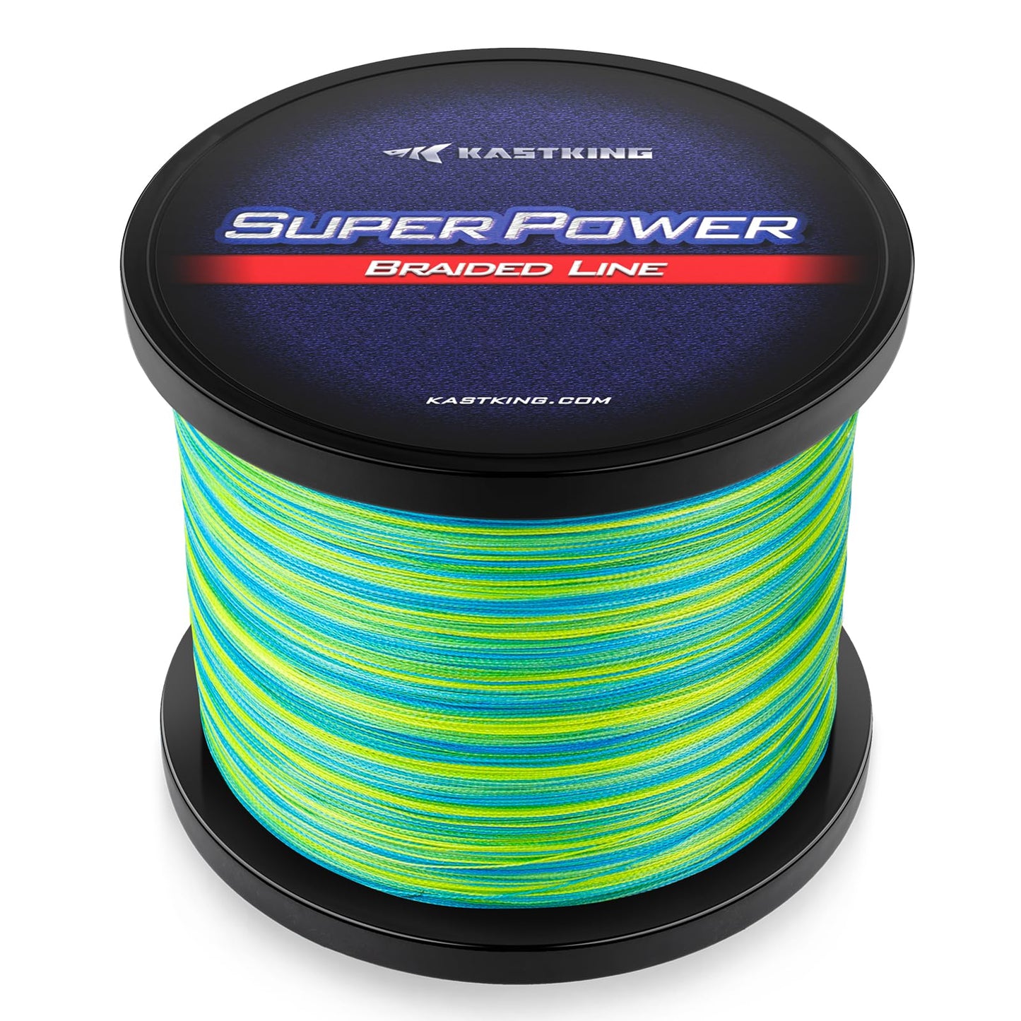KastKing Superpower Braided Fishing Line, Camo Aqua, 65LB, 150 Yds