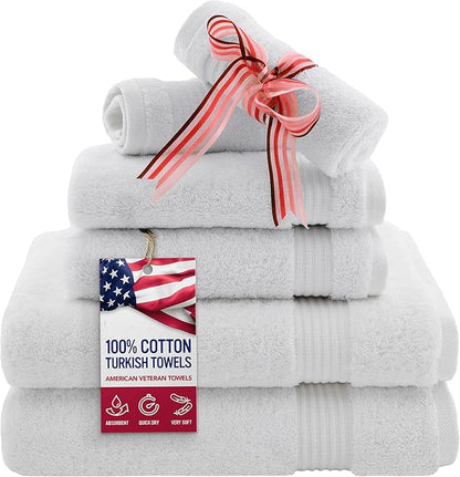 American Veteran Towel, 6 Piece Towel Set