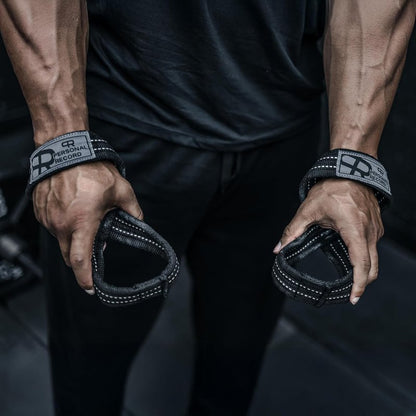 Deadlift Straps - Heavy Duty Figure 8 Weightlifting Straps for Powerlifting & Bodybuilding | Strong Grip Support for Men & Women