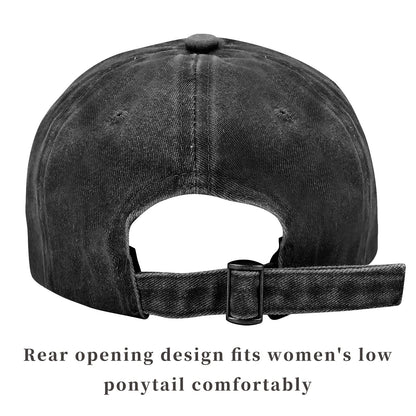 Baseball Cap Unisex Vintage Washed Distressed Cap,Retro Adjustable Dad Hats,Baseball Hat for Men Women