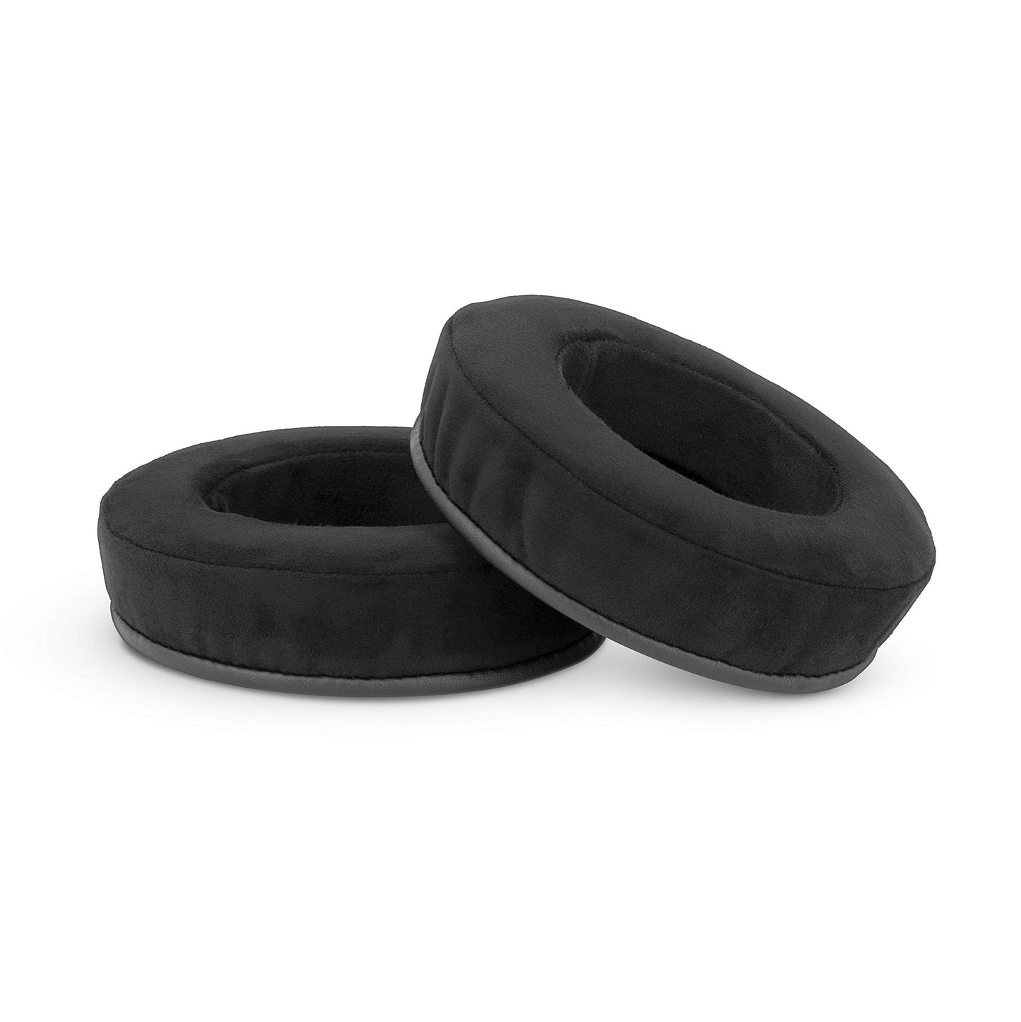 Brainwavz Gaming Earpads for Razer Kraken & Other Gaming Headsets & AKG 701 Q701 & Other Headphones (See List, Dimensions & Video), Cooling Gel, Memory Foam, Micro Suede, XL Round Black