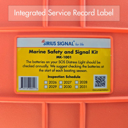 Sirius Signal MK-1001 Boating Safety Hard Case Kit - USCG Approved