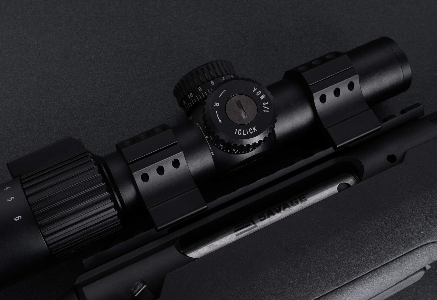 Monstrum Precision V2 Scope Rings with Picatinny Anti-Recoil Lugs | 30 mm Diameter | 1.00 inch Center Height