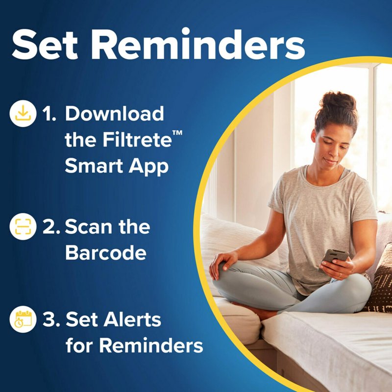 Filtrete 8x30x1 AC Furnace Air Filter, MERV 8, MPR 700, Tough on Pollen, Easy on Airflow, 3-Month Pleated 1-Inch Electrostatic Air Cleaning Filter, 4-Pack (Actual Size 7.69 x 29.69 x 0.81 in)