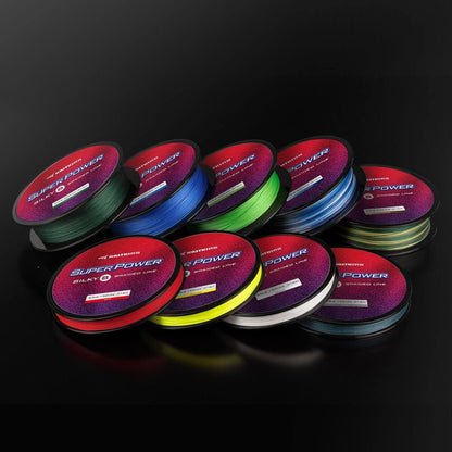 KastKing Superpower Silky8 Braided Fishing Line, Camo, 8 Strands, 30 LB, 500 Yds