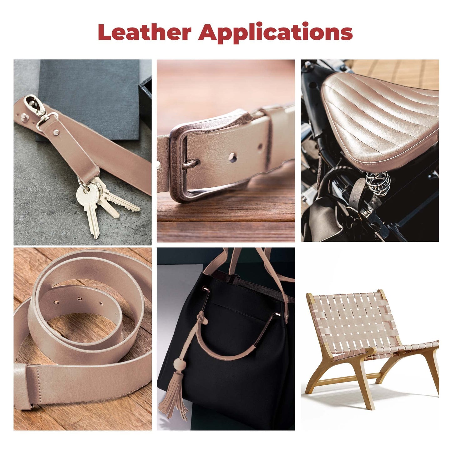 ELW Leather Blank Belt | 5-6 Oz. (2-2.4mm) Thickness | Size: 1"x60" (2.54x152cm) | Cowhide Vegetable Tanned | Full Grain Strip, Strap | Ideal for DIY Belts for Tooling, Crafting, Stamping, Dyeing