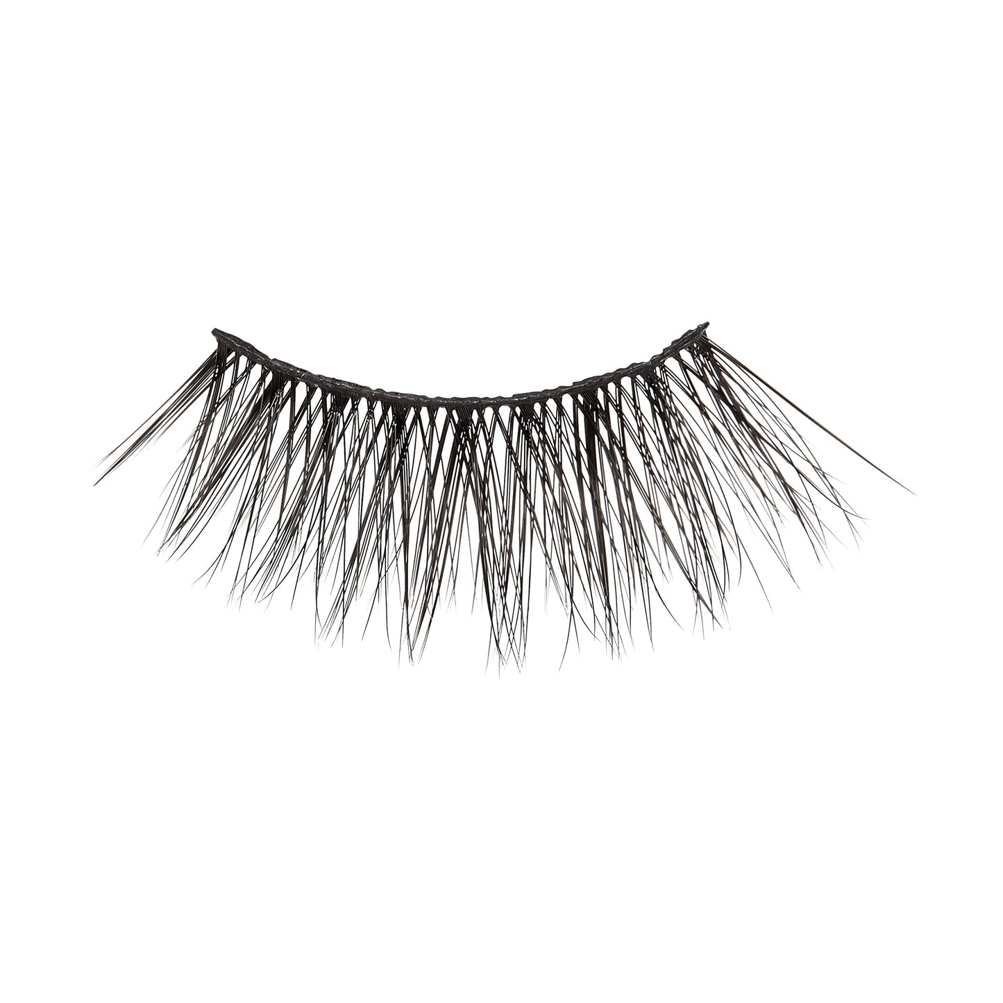 KISS Magnetic Lashes, Charm, 1 Pair of Synthetic False Eyelashes With 5 Double Strength Magnets, Wind Resistant, Dermatologist Tested Fake Lashes Last Up To 16 Hours, Reusable Up To 15 Times, Black