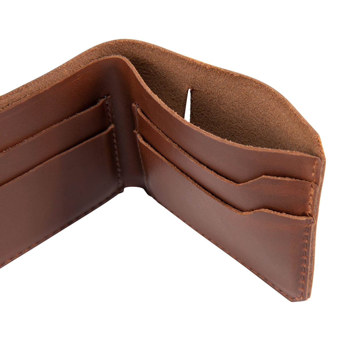 Carhartt Men's Craftsman Leather Wallets, Available in Multiple Styles and Colors, Brown (Bifold)