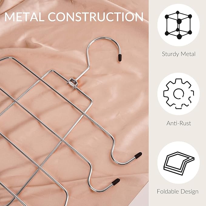 ZEDODIER 6 Pack Tank Top Hanger Space Saving, Bra Hangers