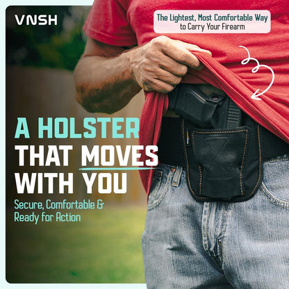 VNSH Lite Belly Band Holster – Comfortable, Lightweight & Discreet | Fits Glock, S&W & More