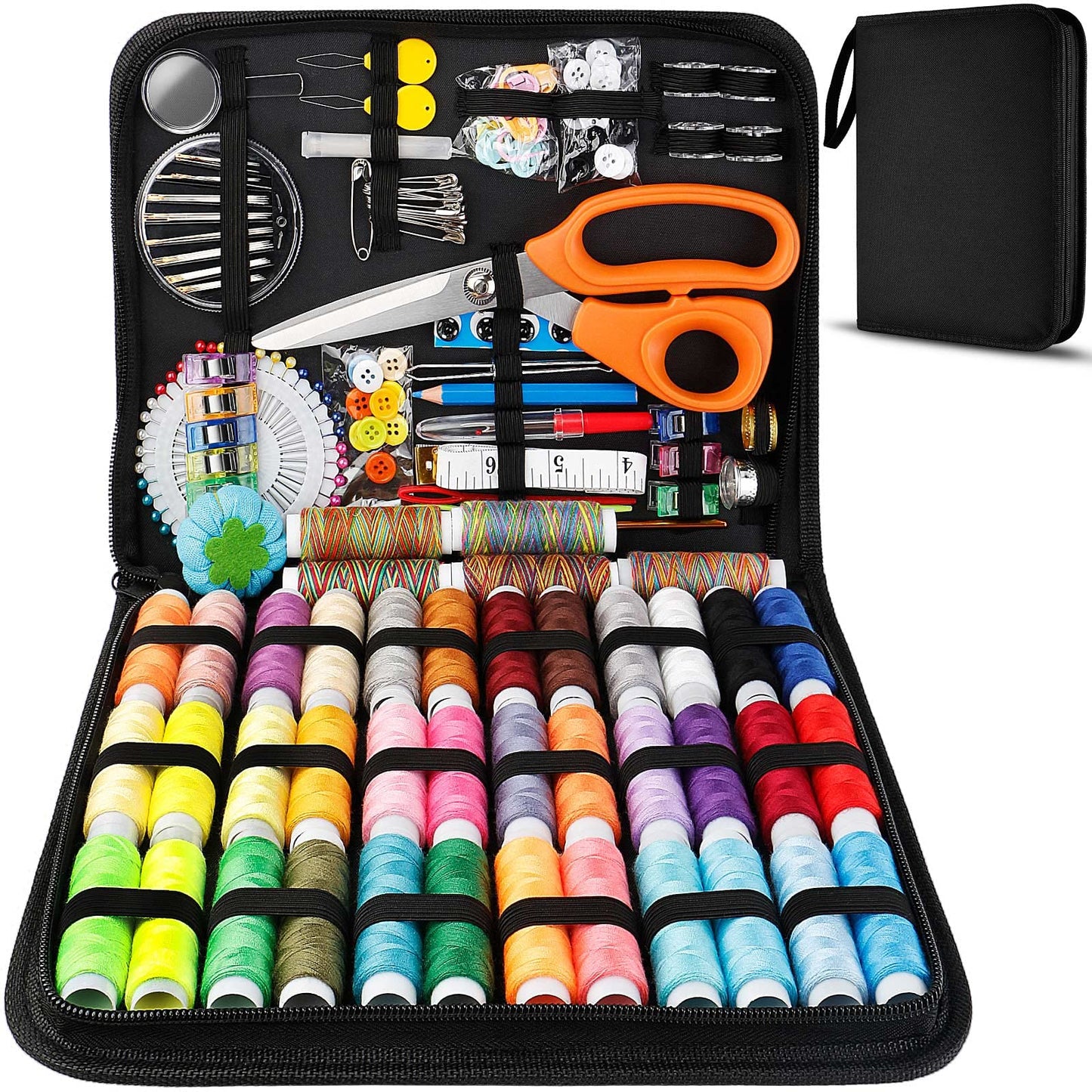 Marcoon Large Sewing Kit, 200 Premium Sewing Supplies, 41 XL Thread Spools, Suitable for Traveller, Adults,Beginner, Emergency, DIY and Home