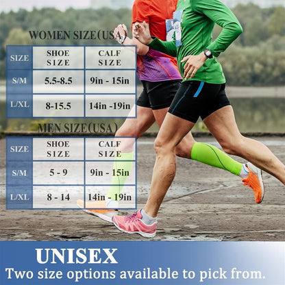 Compression Socks for Women & Men - 15-20 mmHg Circulation Support | 8 Pairs for Athletic Cycling
