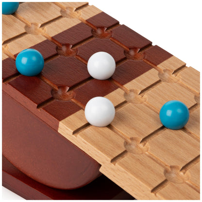 Rock Me Archimedes, Balancing Strategy Puzzle Marbles Family Board Game Retro STEM Learning Educational Toy, for Adults and Kids Ages 8 and up