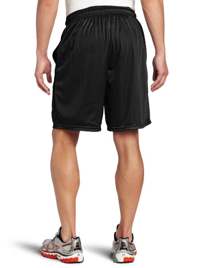 Russell Athletic Men's Mesh Pocket Short, Maroon, Large